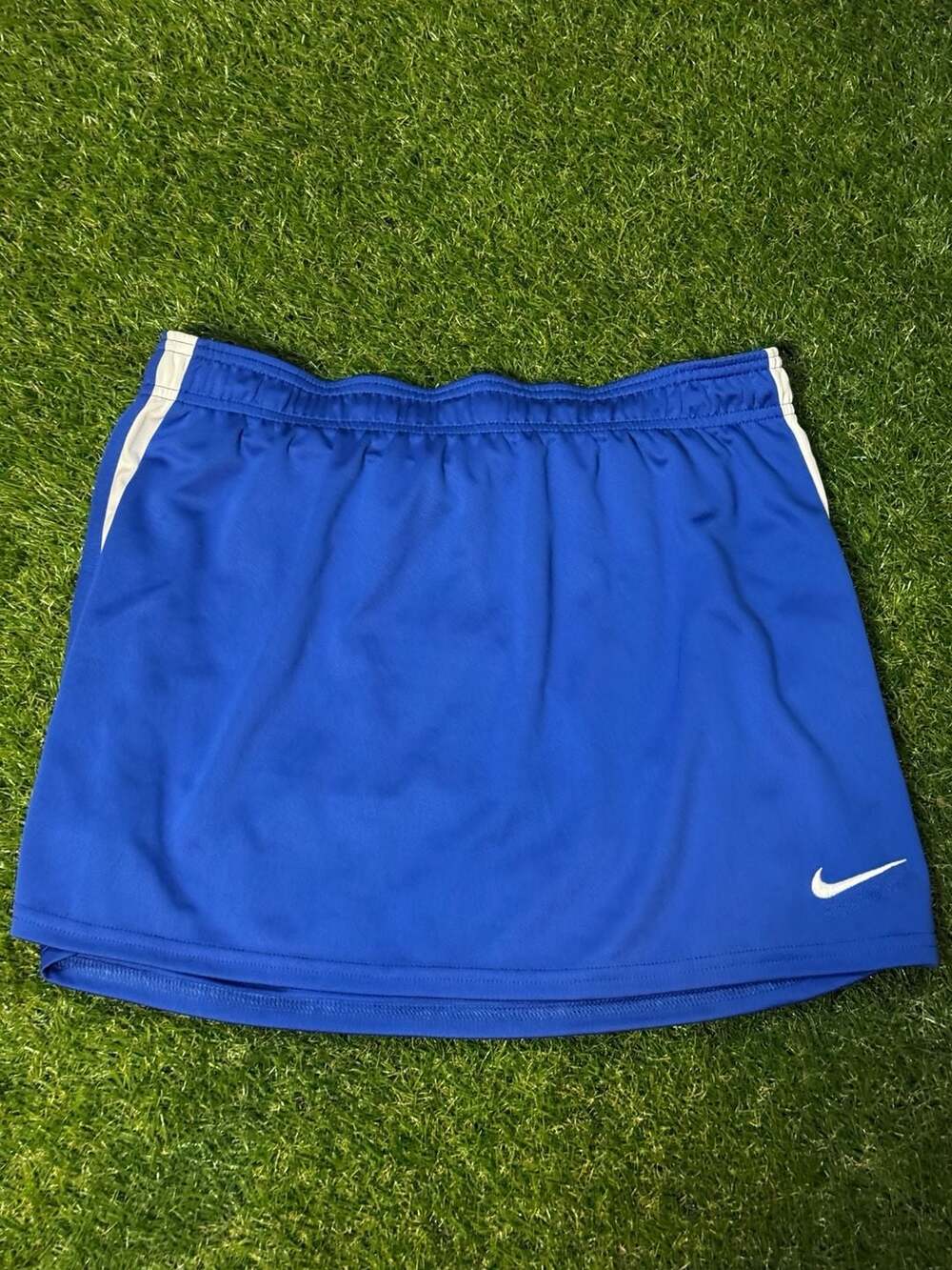Nike Women's Dri-FIT Blue Face-Off Lacrosse Skirt Kilt Size M
